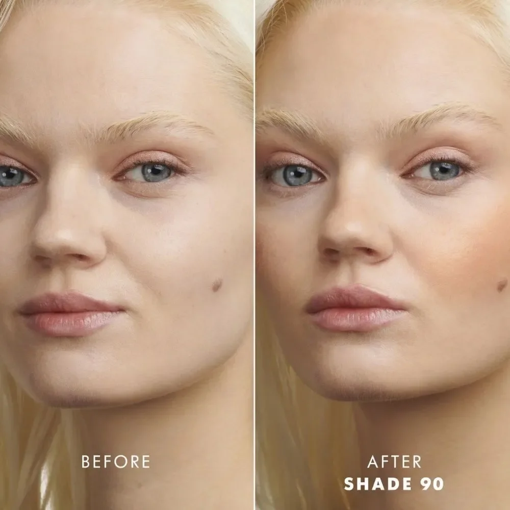 Armani LUMINOUS SILK CREAMY BRONZING POWDER in shade 90